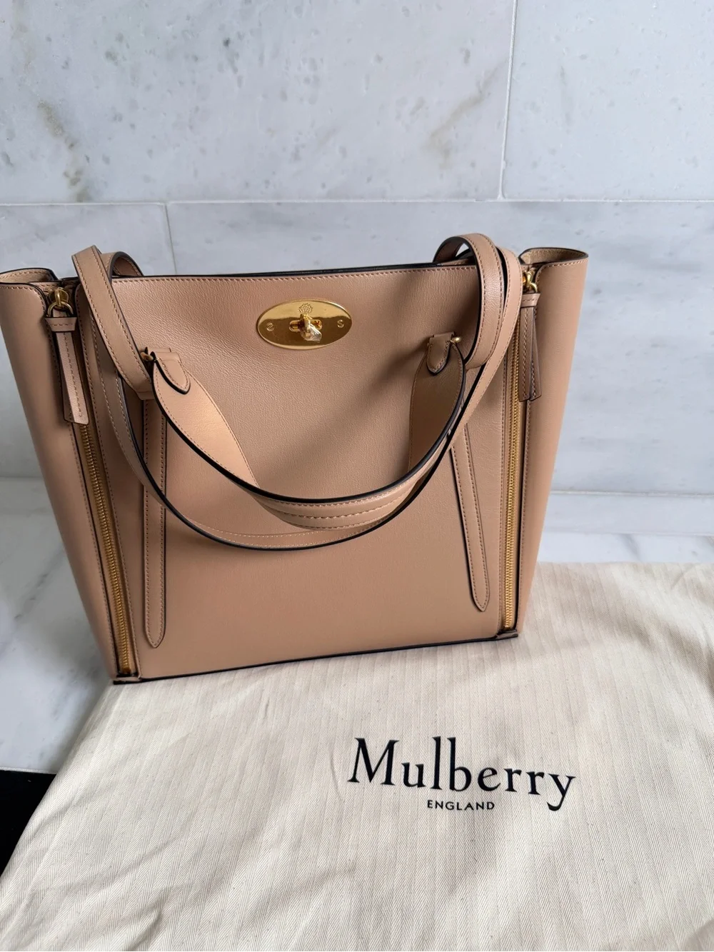 Mulberry Bayswater Zip Tote - Brand New - Picture 7 of 9